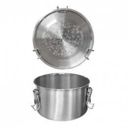 Lunch box en inox - 1100 ml - Drummy ondes