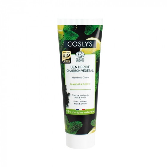 Dentifrice Bio - Charbon végétal - 100 g Dentifrice Bio - Charbon végétal - 100 g