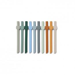 Badu rietjes - 10-pack - Blue wave multi mix