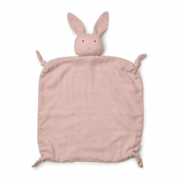 Agnete knuffeldoekje - Rabbit rose
