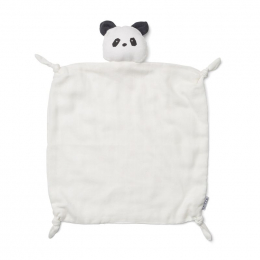 Agnete knuffeldoekje - Panda creme de la creme