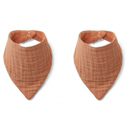 Andrea slabbetjes - 2 pack - Tuscany rose
