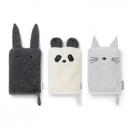 Set van 3 Sylvester washandjes - Classic