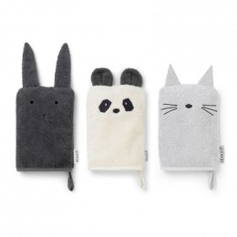 Set van 3 Sylvester washandjes - Classic