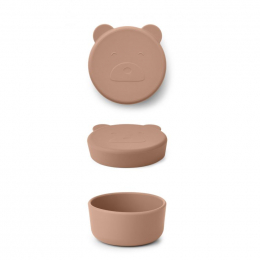 Carrie snackdoosje - Mr bear tuscany rose