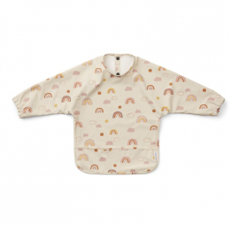 Merle slabjes met mouwen - 2 pack - Rainbow love sandy