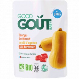 Butternut pompoen lam 190g vanaf 6 maanden