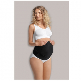 Ceinture ventrale de grossesse Deluxe - Noir
