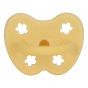 Tétine orthodontique en caoutchouc - Fleurs - 3 à 36 mois - Banana