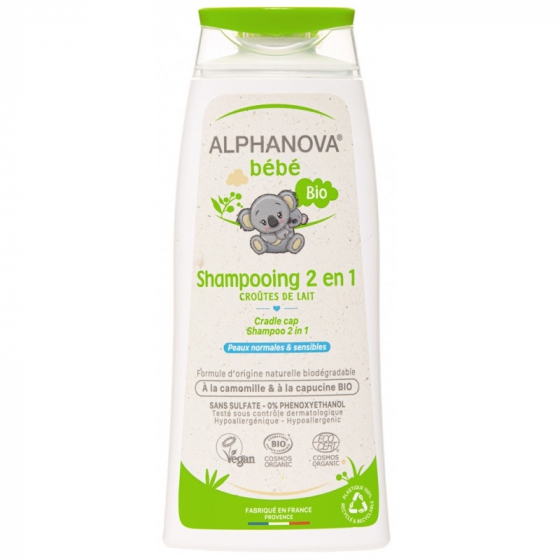 Zachte shampoo 2 in 1 Melkkorstjes - dagelijks gebruik– 200ml 