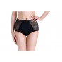 Bruine Menstruatie Slip met Kant - 4 Beschermlagen