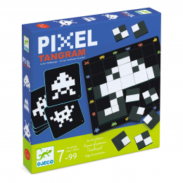 Geduld spel - Pixel Tangram