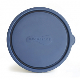 Couvercle pour boîte ronde -cm de diamètre - Navy
