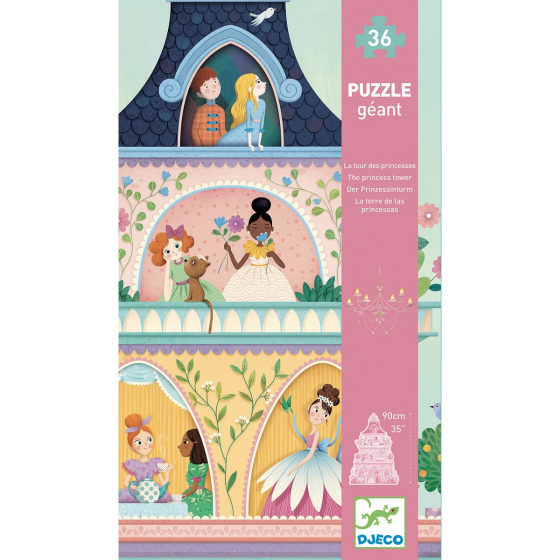 Giant puzzle - The princess tower - 36 st.