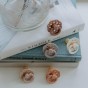 Set van 2 BIBS Boheme tutjes - Vanilla & Peach
