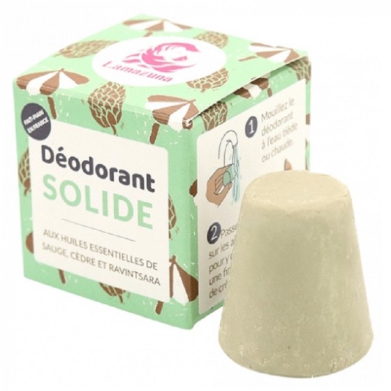Solide deodorant - Salie, ceder & kamfer
