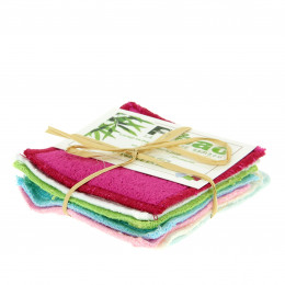 Wasbare make-up reinigingsdoekjes van bamboe - 7 stuks