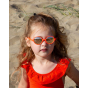 RoZZ Zonnebril voor kinderen van 4 tot 9 jaar - Fluo Oranje