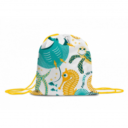 Sac d'activités enfant en coton BIO - Océans