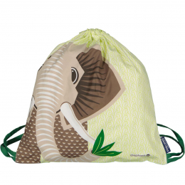 Sac d'activités enfant en coton BIO - Eléphant