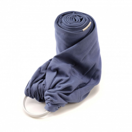 Draagdoek zonder knoop - My sling jersey - Blauw