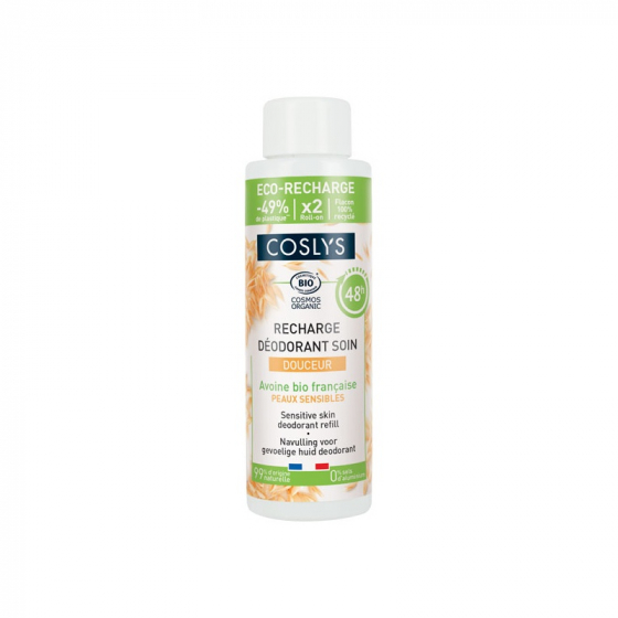 Roll-on deodorant met Zoete amandel olie BIO - REFILL 50 ml 