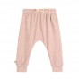 Broek in terry badstof - Powder pink