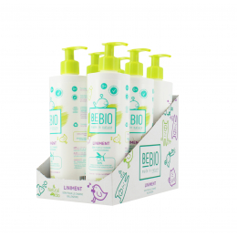 Baby liniment reiniger en verzorging voor het verschonen 6X400ml - BEBIO