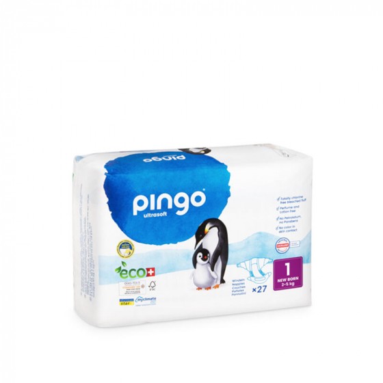 Eco luiers - New Born 2-5kg - 27 stuks Eco luiers - New Born 2-5kg - 27 stuks