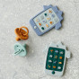 Set van 3 Siliconen Paula Tutjes - Peppermint