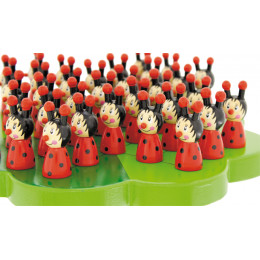 Spel Solitaire, Lieveheersbeestjes op klaverblad Vanaf 36 maanden