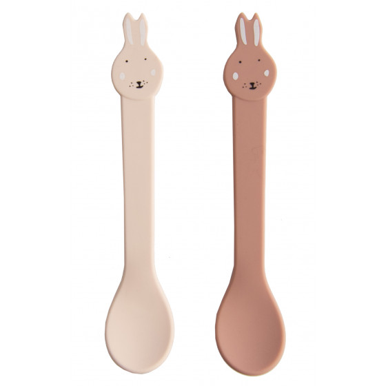 Siliconen lepels - 2-pack - Mrs. Rabbit