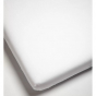 Matrasbeschermer + hoeslaken 2 in 1 voor babybed 90 x 190 cm - wit