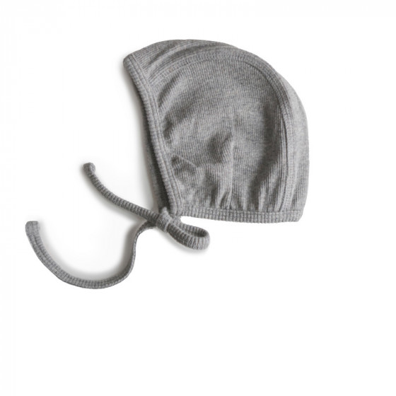 Babymutsje - Gray Melange Babymutsje - Gray Melange