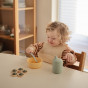Siliconen bowl met zuignap - Pale Daffodil